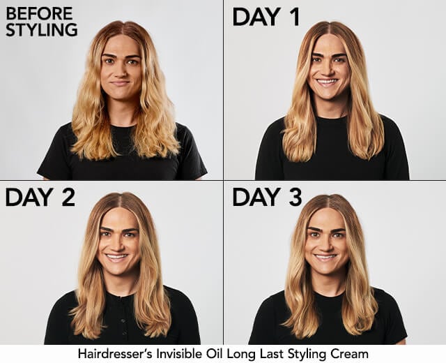 Hairdresser's Invisible Oil Long Last Styling Cream