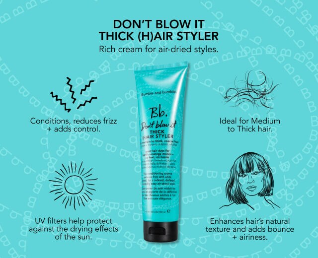Don't Blow It Thick Air Dry Cream