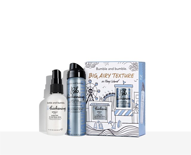 Big, Airy Texture on Pony Island Holiday Set