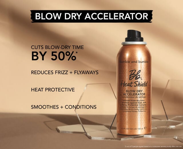 Heat Shield Blow Dry Accelerator