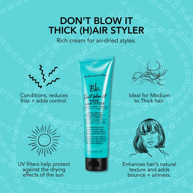Don't Blow It Thick Air Dry Cream