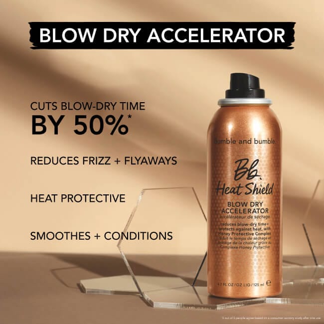 Heat Shield Blow Dry Accelerator Hair Mist 