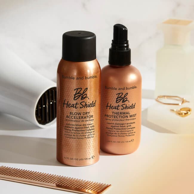 Heat Shield Blow Dry Accelerator Hair Mist 